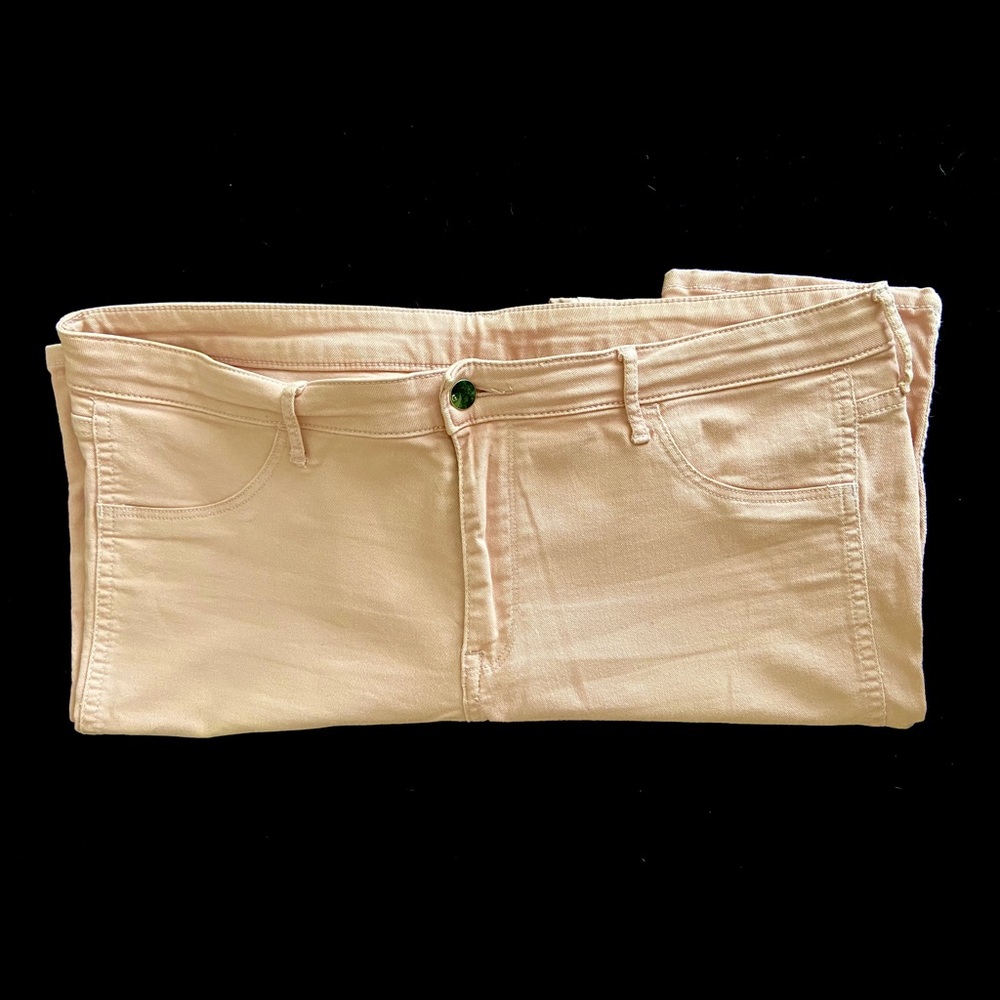 H&M women’s pink skinny jeans
